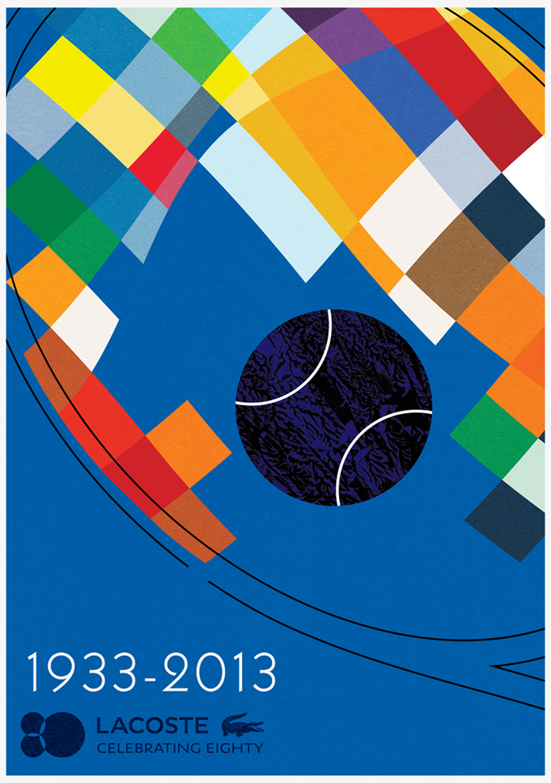 Lacoste 1933-2013 Poster