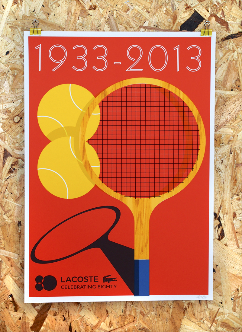 Lacoste 1933-2013 Poster