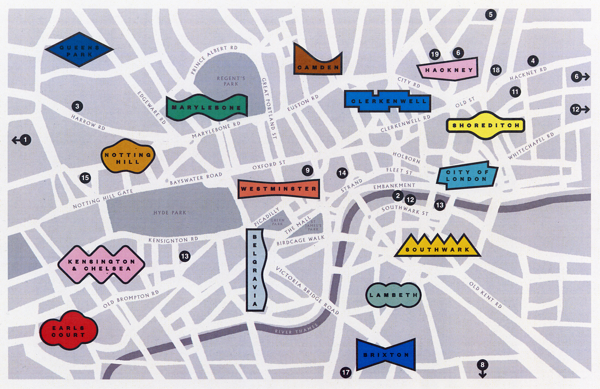 London Map – Suddeutsche Zeitung Magazin
