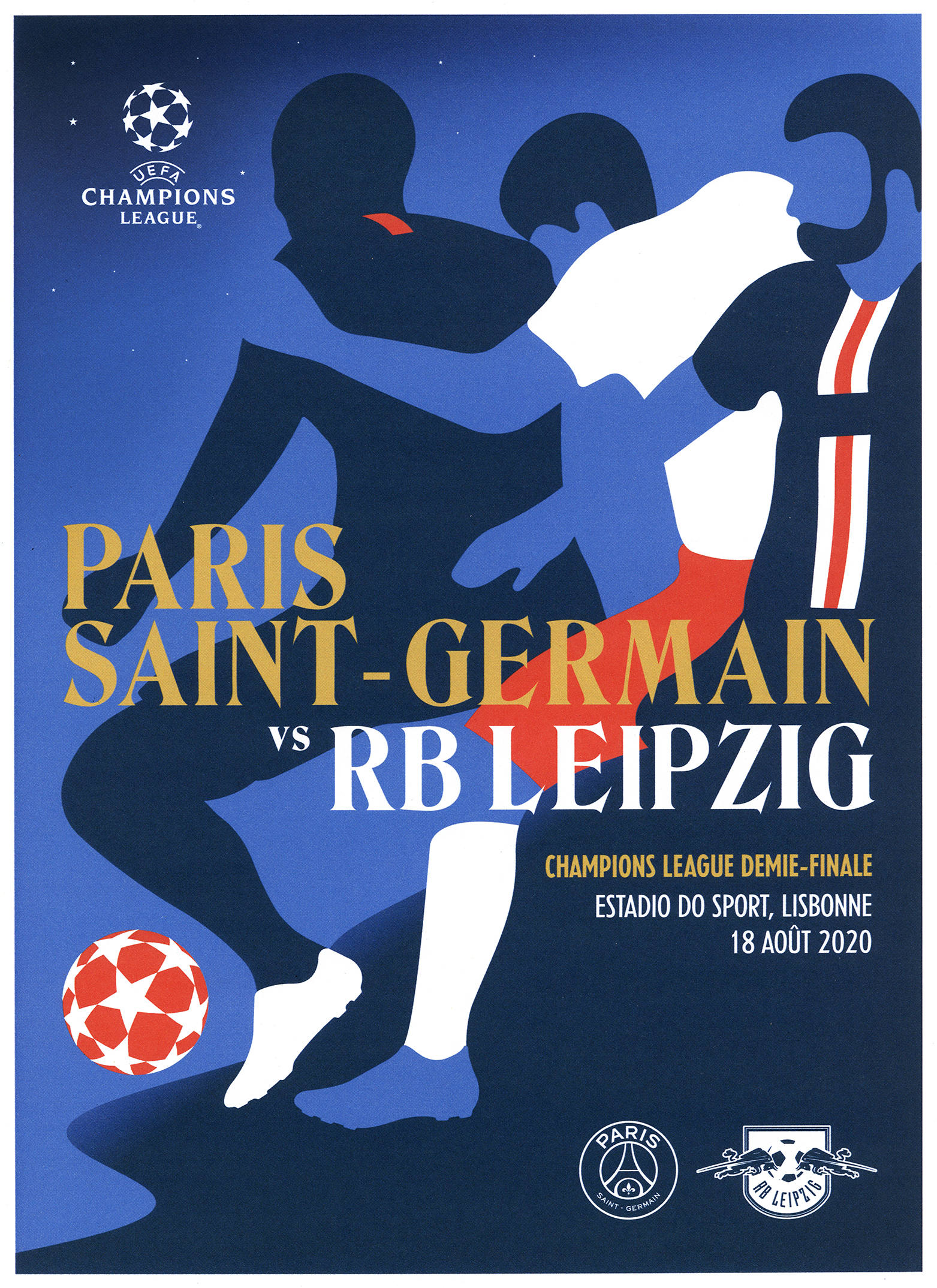 PSG – Champions League Demi-Finale Official Posters